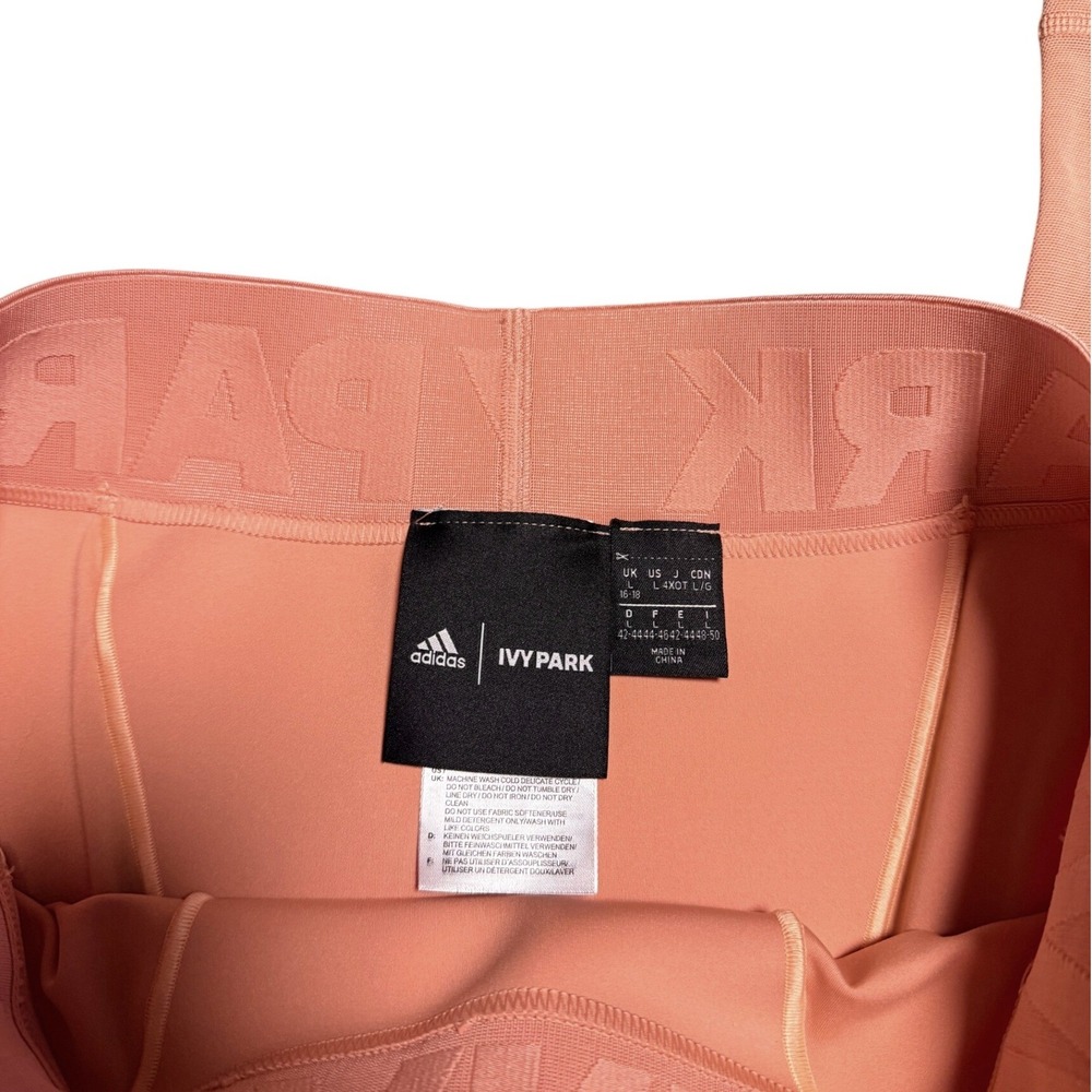 Adidas x Ivy Park Women Ambient Blush Leggings Size Large - Picture 5 of 9